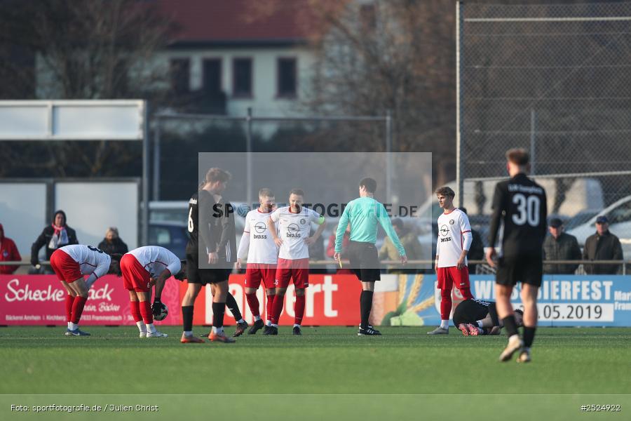 sport, action, TuS Frammersbach, TUS, Landesliga Nordwest, Fussball, Fuhrmann Arena, Frammersbach, DJK Dampfach, DJK, BFV, 23.11.2025, 21. Spieltag - Bild-ID: 2524922