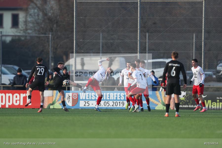 sport, action, TuS Frammersbach, TUS, Landesliga Nordwest, Fussball, Fuhrmann Arena, Frammersbach, DJK Dampfach, DJK, BFV, 23.11.2025, 21. Spieltag - Bild-ID: 2524924