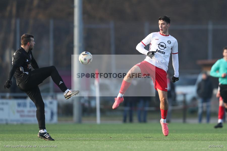 sport, action, TuS Frammersbach, TUS, Landesliga Nordwest, Fussball, Fuhrmann Arena, Frammersbach, DJK Dampfach, DJK, BFV, 23.11.2025, 21. Spieltag - Bild-ID: 2524928