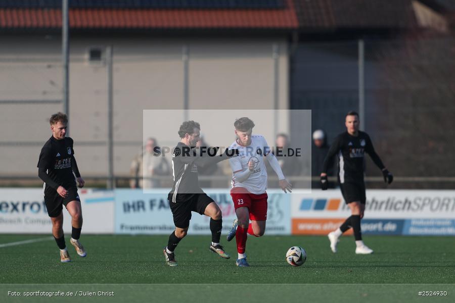 sport, action, TuS Frammersbach, TUS, Landesliga Nordwest, Fussball, Fuhrmann Arena, Frammersbach, DJK Dampfach, DJK, BFV, 23.11.2025, 21. Spieltag - Bild-ID: 2524930