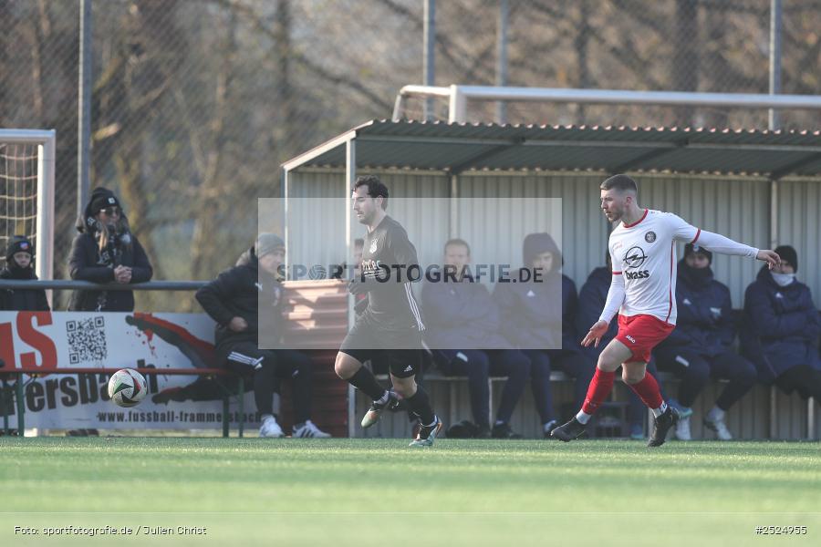 sport, action, TuS Frammersbach, TUS, Landesliga Nordwest, Fussball, Fuhrmann Arena, Frammersbach, DJK Dampfach, DJK, BFV, 23.11.2025, 21. Spieltag - Bild-ID: 2524955