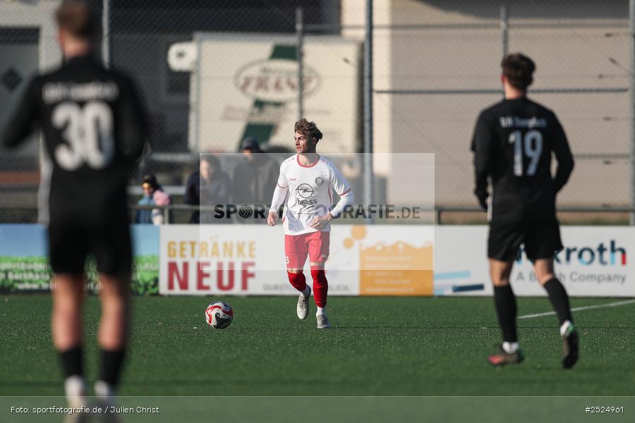 sport, action, TuS Frammersbach, TUS, Landesliga Nordwest, Fussball, Fuhrmann Arena, Frammersbach, DJK Dampfach, DJK, BFV, 23.11.2025, 21. Spieltag - Bild-ID: 2524961