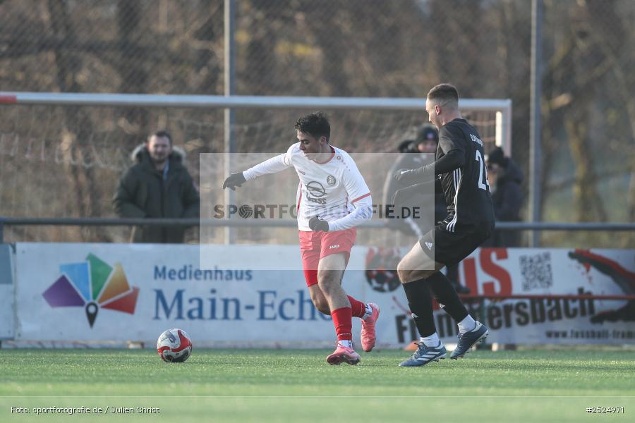sport, action, TuS Frammersbach, TUS, Landesliga Nordwest, Fussball, Fuhrmann Arena, Frammersbach, DJK Dampfach, DJK, BFV, 23.11.2025, 21. Spieltag - Bild-ID: 2524971