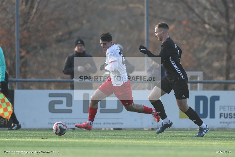 sport, action, TuS Frammersbach, TUS, Landesliga Nordwest, Fussball, Fuhrmann Arena, Frammersbach, DJK Dampfach, DJK, BFV, 23.11.2025, 21. Spieltag - Bild-ID: 2524972