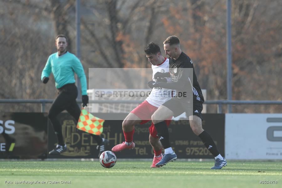 sport, action, TuS Frammersbach, TUS, Landesliga Nordwest, Fussball, Fuhrmann Arena, Frammersbach, DJK Dampfach, DJK, BFV, 23.11.2025, 21. Spieltag - Bild-ID: 2524974