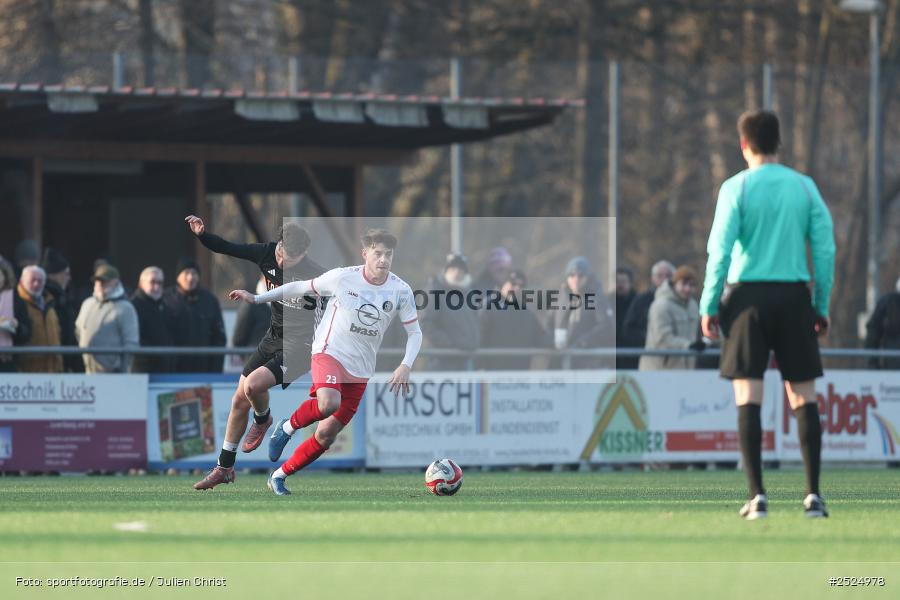 sport, action, TuS Frammersbach, TUS, Landesliga Nordwest, Fussball, Fuhrmann Arena, Frammersbach, DJK Dampfach, DJK, BFV, 23.11.2025, 21. Spieltag - Bild-ID: 2524978