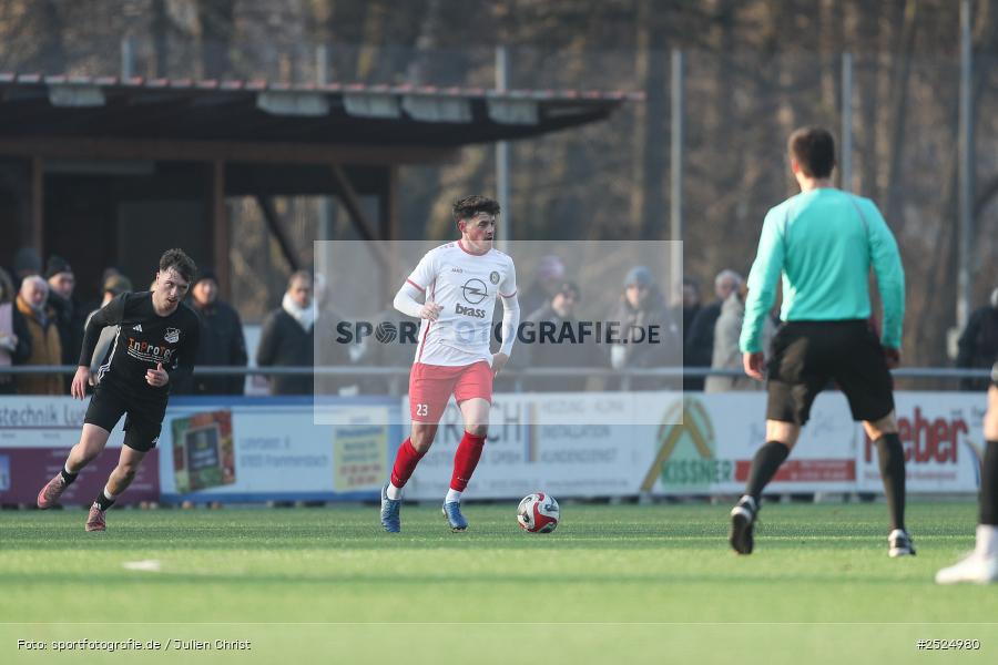 sport, action, TuS Frammersbach, TUS, Landesliga Nordwest, Fussball, Fuhrmann Arena, Frammersbach, DJK Dampfach, DJK, BFV, 23.11.2025, 21. Spieltag - Bild-ID: 2524980