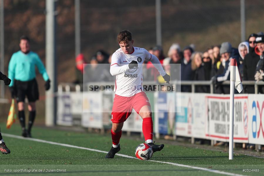 sport, action, TuS Frammersbach, TUS, Landesliga Nordwest, Fussball, Fuhrmann Arena, Frammersbach, DJK Dampfach, DJK, BFV, 23.11.2025, 21. Spieltag - Bild-ID: 2524983