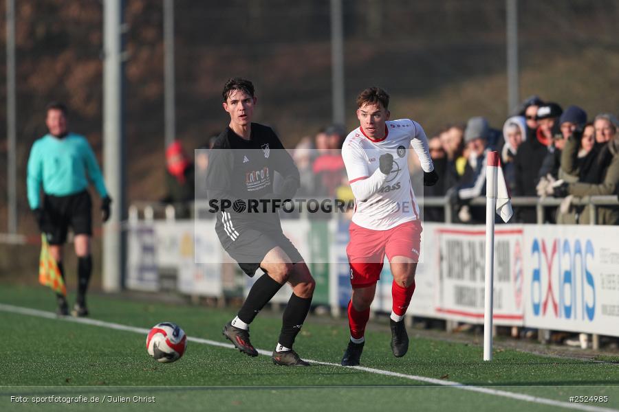 sport, action, TuS Frammersbach, TUS, Landesliga Nordwest, Fussball, Fuhrmann Arena, Frammersbach, DJK Dampfach, DJK, BFV, 23.11.2025, 21. Spieltag - Bild-ID: 2524985