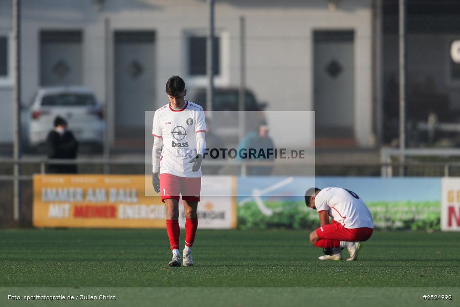 sport, action, TuS Frammersbach, TUS, Landesliga Nordwest, Fussball, Fuhrmann Arena, Frammersbach, DJK Dampfach, DJK, BFV, 23.11.2025, 21. Spieltag - Bild-ID: 2524992