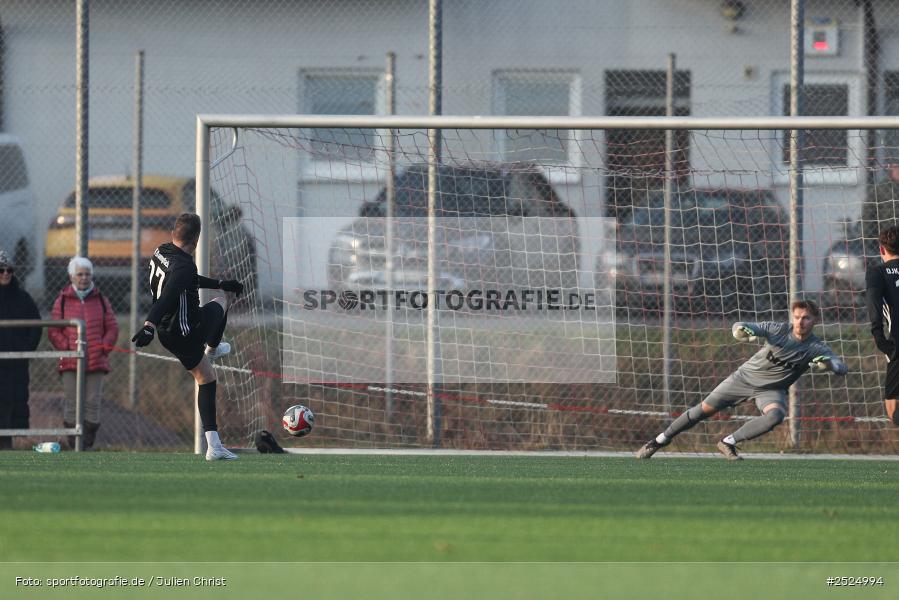 sport, action, TuS Frammersbach, TUS, Landesliga Nordwest, Fussball, Fuhrmann Arena, Frammersbach, DJK Dampfach, DJK, BFV, 23.11.2025, 21. Spieltag - Bild-ID: 2524994