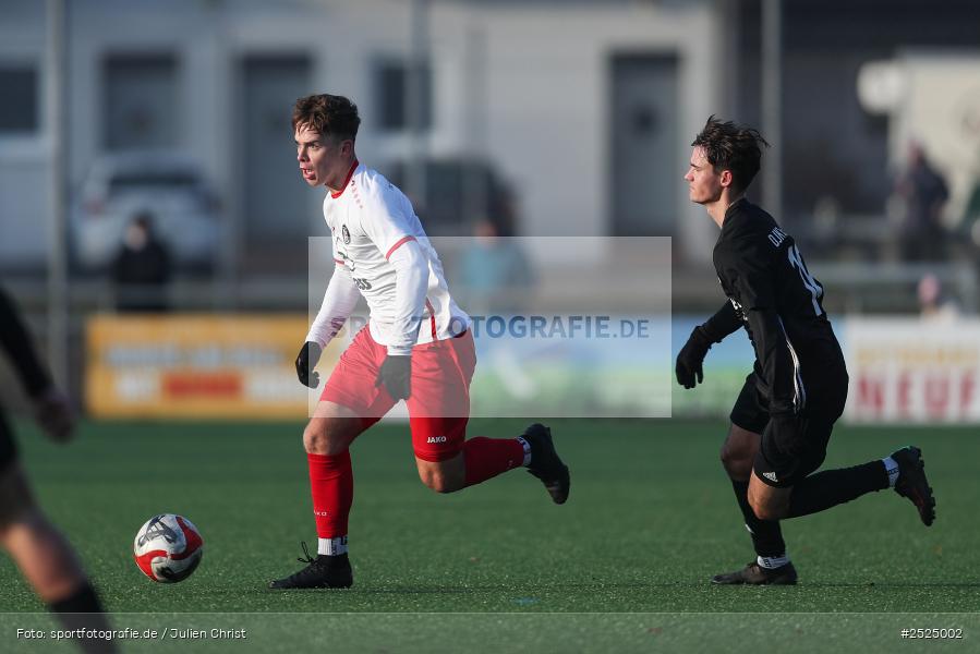 sport, action, TuS Frammersbach, TUS, Landesliga Nordwest, Fussball, Fuhrmann Arena, Frammersbach, DJK Dampfach, DJK, BFV, 23.11.2025, 21. Spieltag - Bild-ID: 2525002