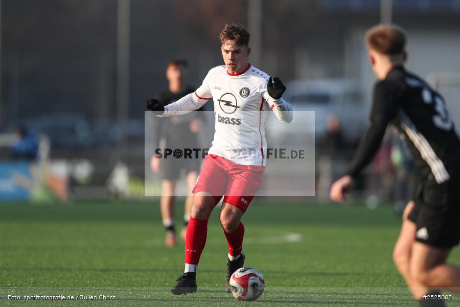 sport, action, TuS Frammersbach, TUS, Landesliga Nordwest, Fussball, Fuhrmann Arena, Frammersbach, DJK Dampfach, DJK, BFV, 23.11.2025, 21. Spieltag - Bild-ID: 2525003