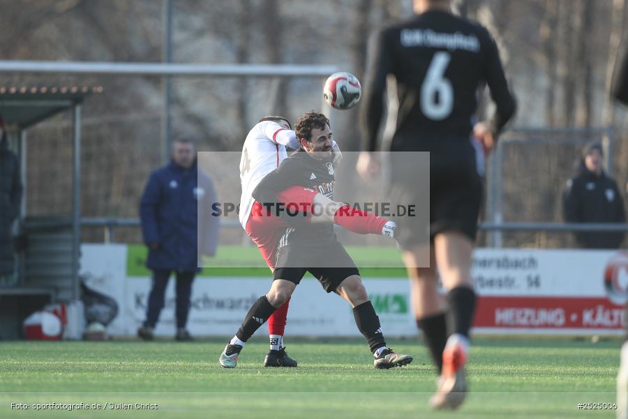 sport, action, TuS Frammersbach, TUS, Landesliga Nordwest, Fussball, Fuhrmann Arena, Frammersbach, DJK Dampfach, DJK, BFV, 23.11.2025, 21. Spieltag - Bild-ID: 2525006
