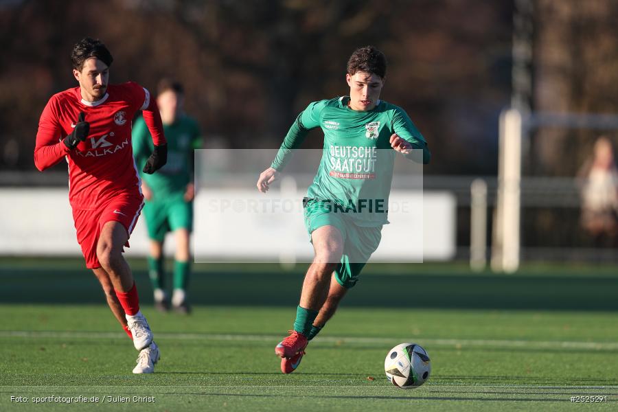 sport, action, VAB, TSV Großbardorf, TSV, Sportgelände Vatan Spor, SV Vatan Spor Aschaffenburg, Landesliga Nordwest, Fusball, BFV, Aschaffenburg, 22.11.2025, 21. Spieltag - Bild-ID: 2525291