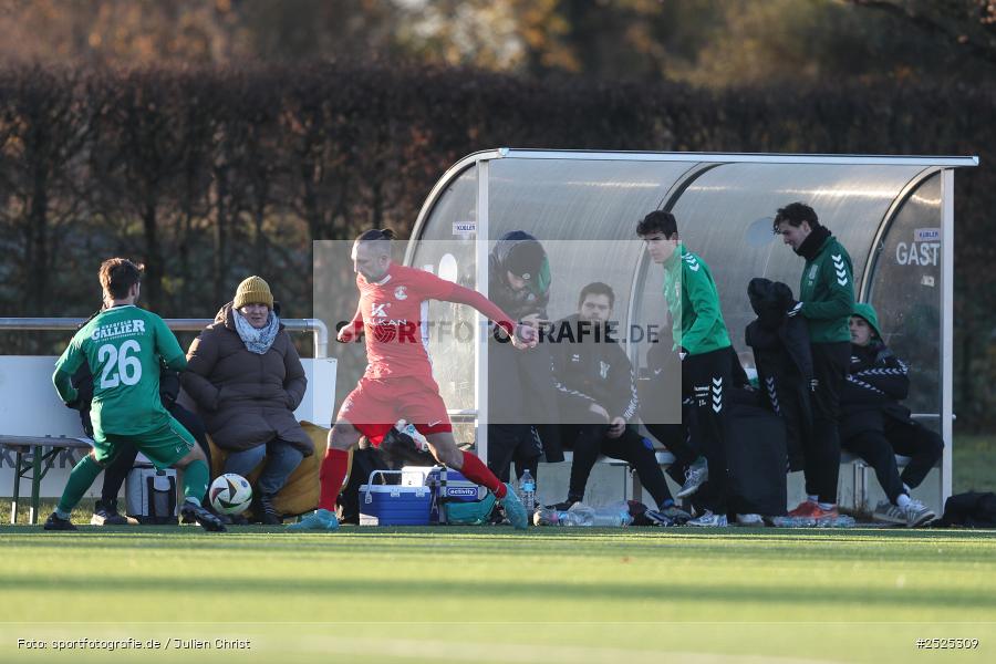 sport, action, VAB, TSV Großbardorf, TSV, Sportgelände Vatan Spor, SV Vatan Spor Aschaffenburg, Landesliga Nordwest, Fusball, BFV, Aschaffenburg, 22.11.2025, 21. Spieltag - Bild-ID: 2525309