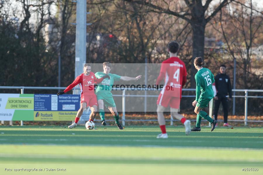 sport, action, VAB, TSV Großbardorf, TSV, Sportgelände Vatan Spor, SV Vatan Spor Aschaffenburg, Landesliga Nordwest, Fusball, BFV, Aschaffenburg, 22.11.2025, 21. Spieltag - Bild-ID: 2525320