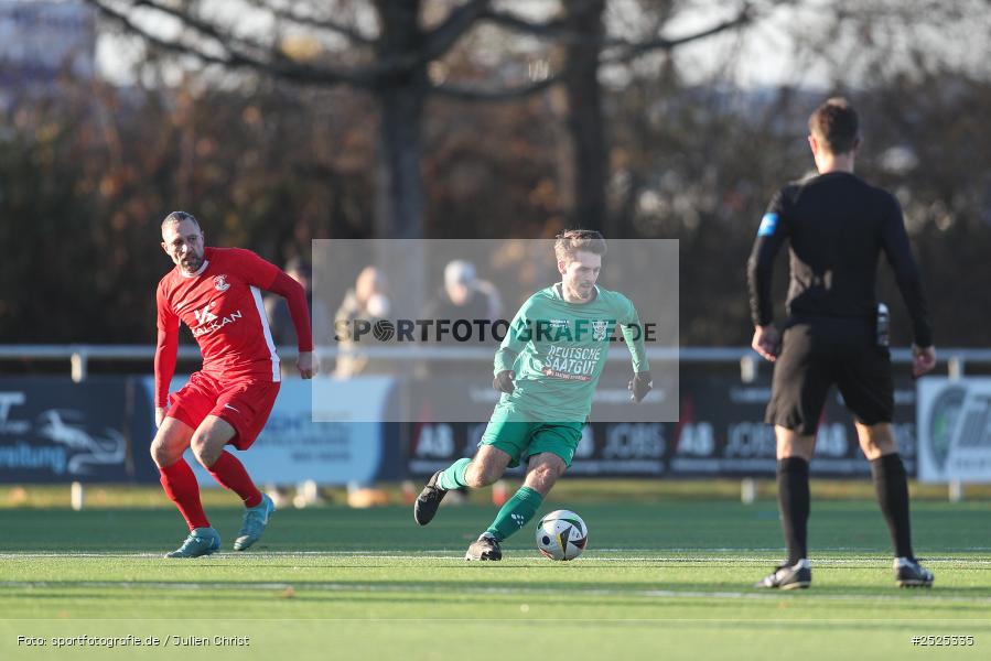 sport, action, VAB, TSV Großbardorf, TSV, Sportgelände Vatan Spor, SV Vatan Spor Aschaffenburg, Landesliga Nordwest, Fusball, BFV, Aschaffenburg, 22.11.2025, 21. Spieltag - Bild-ID: 2525335
