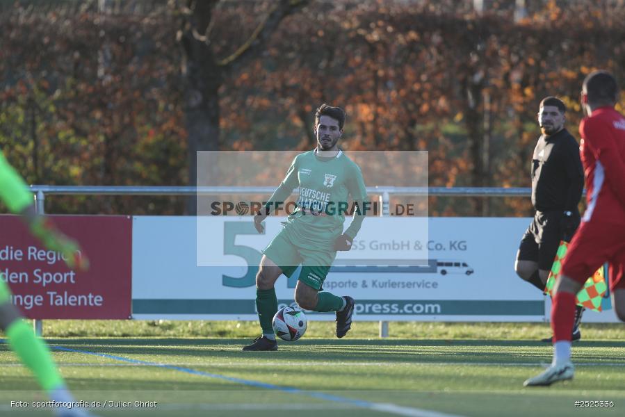 sport, action, VAB, TSV Großbardorf, TSV, Sportgelände Vatan Spor, SV Vatan Spor Aschaffenburg, Landesliga Nordwest, Fusball, BFV, Aschaffenburg, 22.11.2025, 21. Spieltag - Bild-ID: 2525336