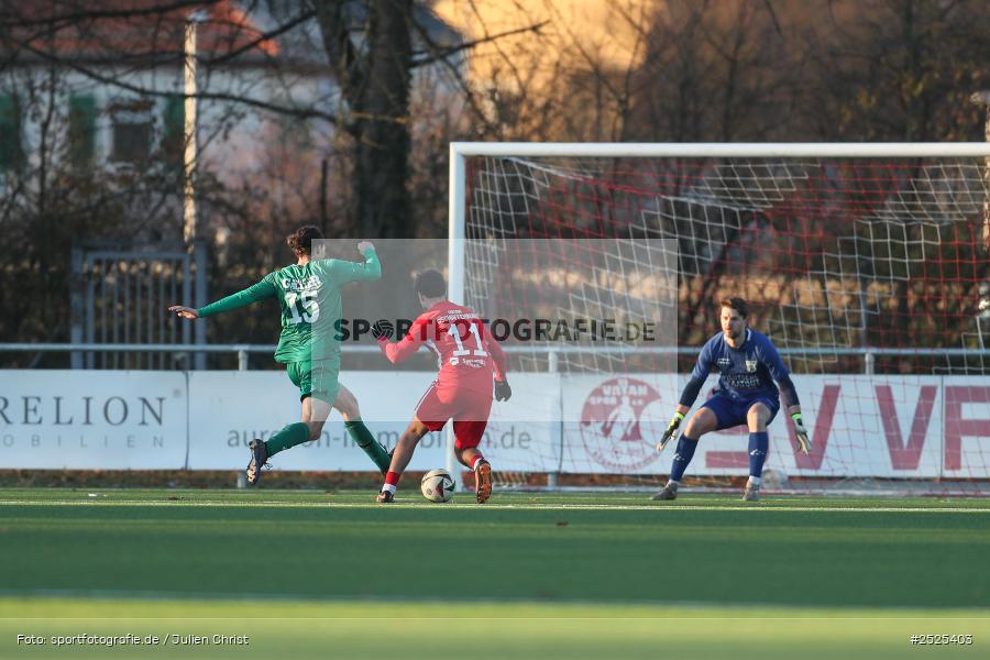 sport, action, VAB, TSV Großbardorf, TSV, Sportgelände Vatan Spor, SV Vatan Spor Aschaffenburg, Landesliga Nordwest, Fusball, BFV, Aschaffenburg, 22.11.2025, 21. Spieltag - Bild-ID: 2525403