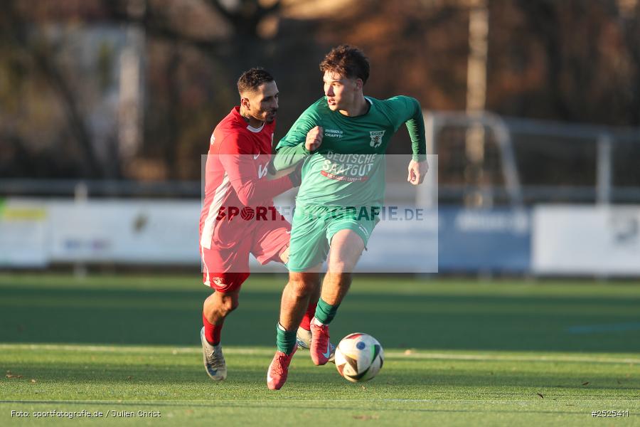 sport, action, VAB, TSV Großbardorf, TSV, Sportgelände Vatan Spor, SV Vatan Spor Aschaffenburg, Landesliga Nordwest, Fusball, BFV, Aschaffenburg, 22.11.2025, 21. Spieltag - Bild-ID: 2525411