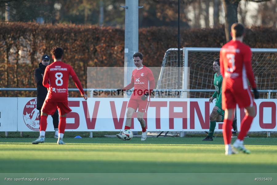 sport, action, VAB, TSV Großbardorf, TSV, Sportgelände Vatan Spor, SV Vatan Spor Aschaffenburg, Landesliga Nordwest, Fusball, BFV, Aschaffenburg, 22.11.2025, 21. Spieltag - Bild-ID: 2525420