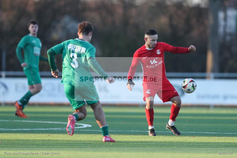 sport, action, VAB, TSV Großbardorf, TSV, Sportgelände Vatan Spor, SV Vatan Spor Aschaffenburg, Landesliga Nordwest, Fusball, BFV, Aschaffenburg, 22.11.2025, 21. Spieltag - Bild-ID: 2525437