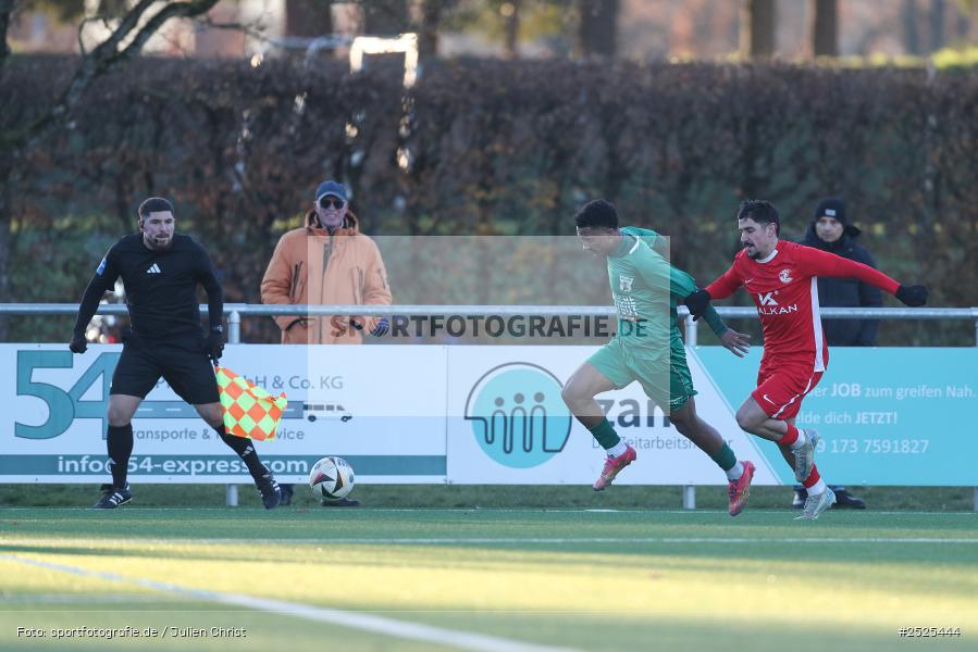 sport, action, VAB, TSV Großbardorf, TSV, Sportgelände Vatan Spor, SV Vatan Spor Aschaffenburg, Landesliga Nordwest, Fusball, BFV, Aschaffenburg, 22.11.2025, 21. Spieltag - Bild-ID: 2525444
