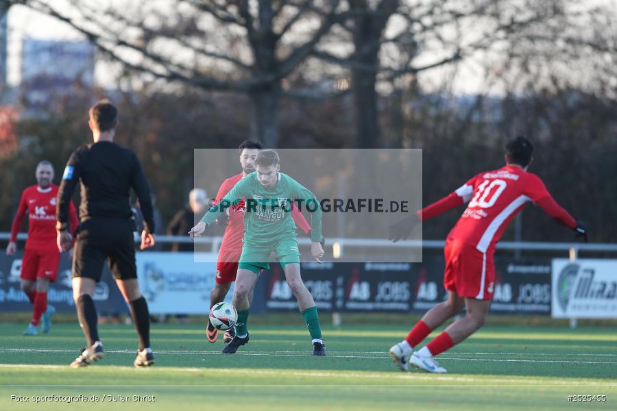 sport, action, VAB, TSV Großbardorf, TSV, Sportgelände Vatan Spor, SV Vatan Spor Aschaffenburg, Landesliga Nordwest, Fusball, BFV, Aschaffenburg, 22.11.2025, 21. Spieltag - Bild-ID: 2525455