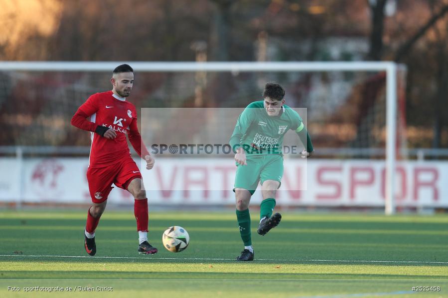 sport, action, VAB, TSV Großbardorf, TSV, Sportgelände Vatan Spor, SV Vatan Spor Aschaffenburg, Landesliga Nordwest, Fusball, BFV, Aschaffenburg, 22.11.2025, 21. Spieltag - Bild-ID: 2525458