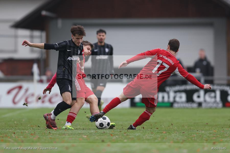 Fundamentum Sportpark, Karlburg, 29.11.2025, sport, action, BFV, Fussball, 22. Spieltag, Landesliga Nordwest, MÖN, KAR, TSV Mönchröden, TSV Karlburg - Bild-ID: 2525545
