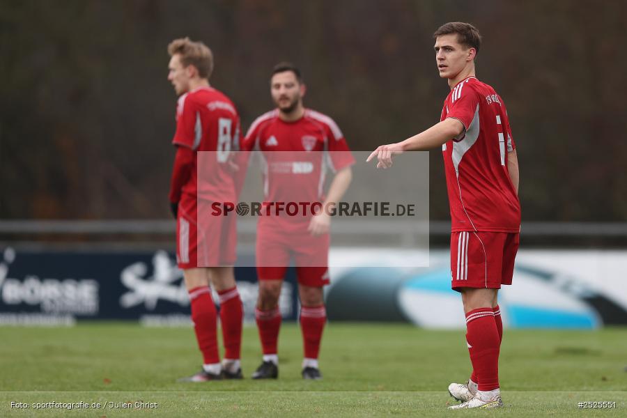 Fundamentum Sportpark, Karlburg, 29.11.2025, sport, action, BFV, Fussball, 22. Spieltag, Landesliga Nordwest, MÖN, KAR, TSV Mönchröden, TSV Karlburg - Bild-ID: 2525551