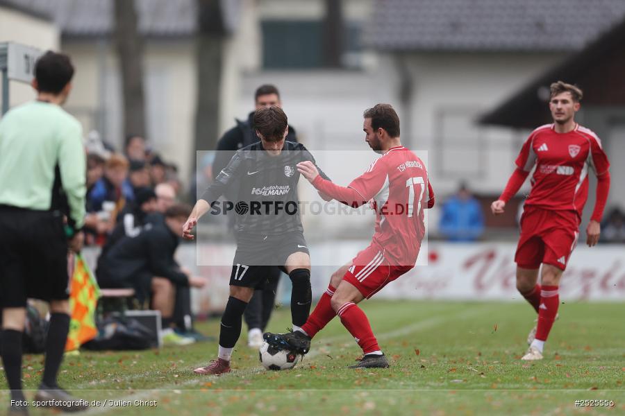Fundamentum Sportpark, Karlburg, 29.11.2025, sport, action, BFV, Fussball, 22. Spieltag, Landesliga Nordwest, MÖN, KAR, TSV Mönchröden, TSV Karlburg - Bild-ID: 2525556