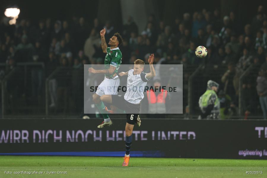 Sachs-Stadion, Schweinfurt, 29.11.2025, sport, action, DFB, Fussball, 16. Spieltag, 3. Liga, SVW, FCS, SV Waldhof Mannheim, 1. FC Schweinfurt 1905 - Bild-ID: 2525573