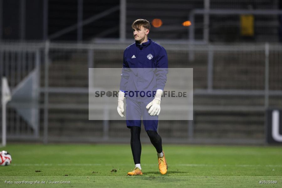 sport, action, Stadion am Schönbusch, SpVgg Bayreuth, SVA, SV Viktoria Aschaffenburg, Regionalliga Bayern, Fussball, BFV, BAY, Aschaffenburg, 28.11.2025, 20. Spieltag - Bild-ID: 2525589