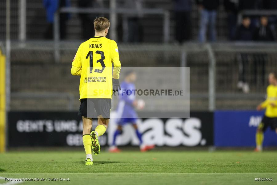 sport, action, Stadion am Schönbusch, SpVgg Bayreuth, SVA, SV Viktoria Aschaffenburg, Regionalliga Bayern, Fussball, BFV, BAY, Aschaffenburg, 28.11.2025, 20. Spieltag - Bild-ID: 2525663