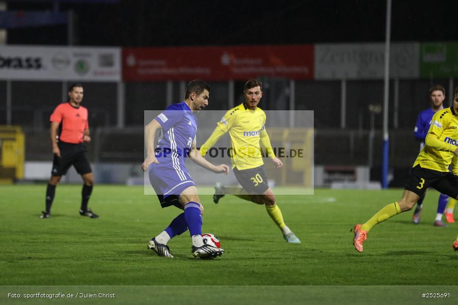 sport, action, Stadion am Schönbusch, SpVgg Bayreuth, SVA, SV Viktoria Aschaffenburg, Regionalliga Bayern, Fussball, BFV, BAY, Aschaffenburg, 28.11.2025, 20. Spieltag - Bild-ID: 2525691