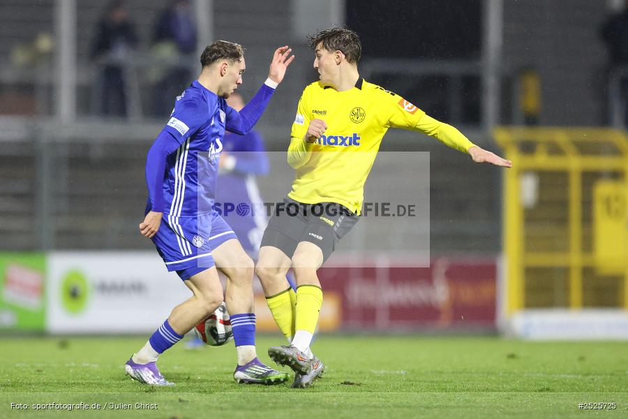 sport, action, Stadion am Schönbusch, SpVgg Bayreuth, SVA, SV Viktoria Aschaffenburg, Regionalliga Bayern, Fussball, BFV, BAY, Aschaffenburg, 28.11.2025, 20. Spieltag - Bild-ID: 2525725