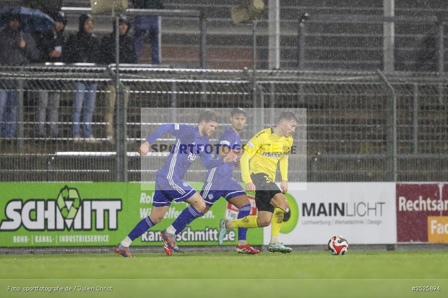 sport, action, Stadion am Schönbusch, SpVgg Bayreuth, SVA, SV Viktoria Aschaffenburg, Regionalliga Bayern, Fussball, BFV, BAY, Aschaffenburg, 28.11.2025, 20. Spieltag - Bild-ID: 2525894