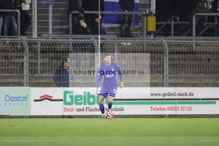 sport, action, Stadion am Schönbusch, SpVgg Bayreuth, SVA, SV Viktoria Aschaffenburg, Regionalliga Bayern, Fussball, BFV, BAY, Aschaffenburg, 28.11.2025, 20. Spieltag - Bild-ID: 2525993