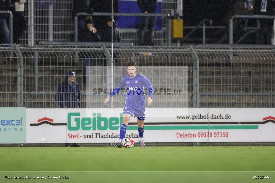 sport, action, Stadion am Schönbusch, SpVgg Bayreuth, SVA, SV Viktoria Aschaffenburg, Regionalliga Bayern, Fussball, BFV, BAY, Aschaffenburg, 28.11.2025, 20. Spieltag - Bild-ID: 2525994