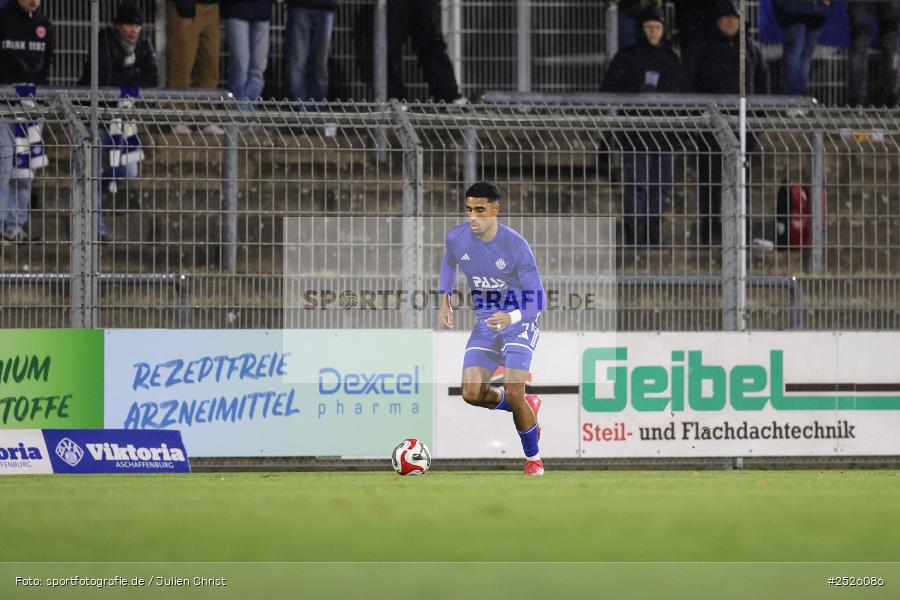 sport, action, Stadion am Schönbusch, SpVgg Bayreuth, SVA, SV Viktoria Aschaffenburg, Regionalliga Bayern, Fussball, BFV, BAY, Aschaffenburg, 28.11.2025, 20. Spieltag - Bild-ID: 2526086
