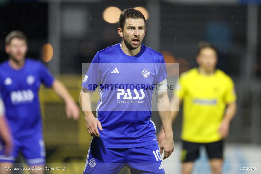 sport, action, Stadion am Schönbusch, SpVgg Bayreuth, SVA, SV Viktoria Aschaffenburg, Regionalliga Bayern, Fussball, BFV, BAY, Aschaffenburg, 28.11.2025, 20. Spieltag - Bild-ID: 2526092