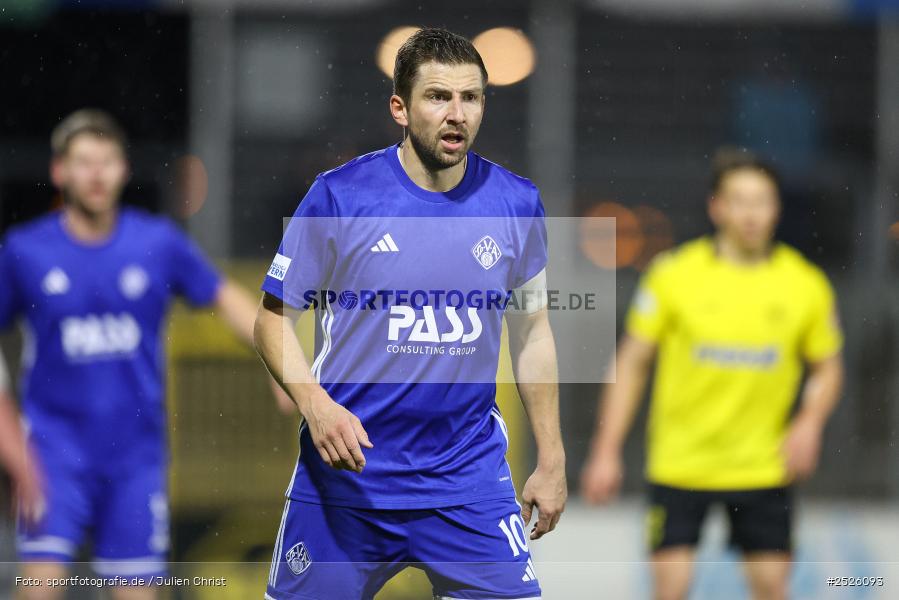 sport, action, Stadion am Schönbusch, SpVgg Bayreuth, SVA, SV Viktoria Aschaffenburg, Regionalliga Bayern, Fussball, BFV, BAY, Aschaffenburg, 28.11.2025, 20. Spieltag - Bild-ID: 2526093