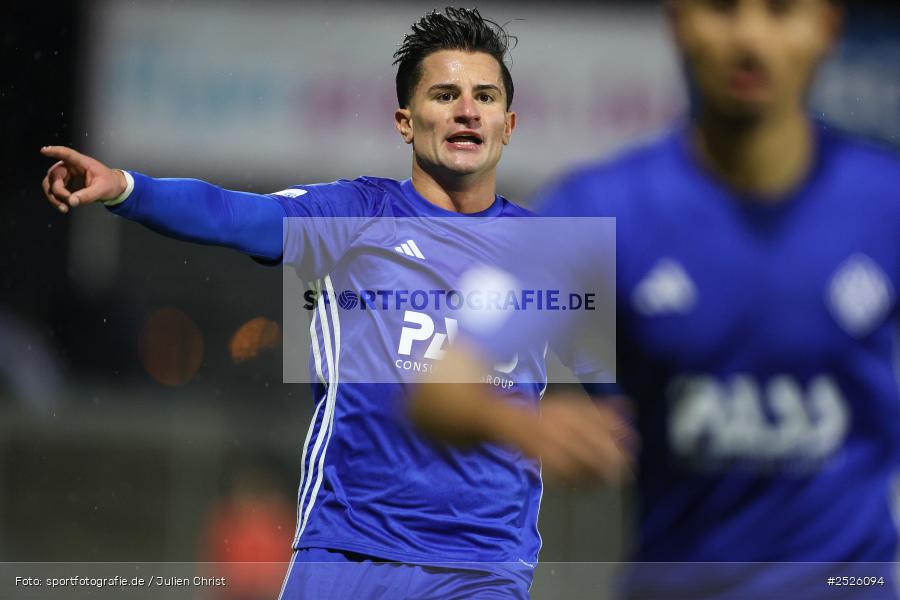 sport, action, Stadion am Schönbusch, SpVgg Bayreuth, SVA, SV Viktoria Aschaffenburg, Regionalliga Bayern, Fussball, BFV, BAY, Aschaffenburg, 28.11.2025, 20. Spieltag - Bild-ID: 2526094