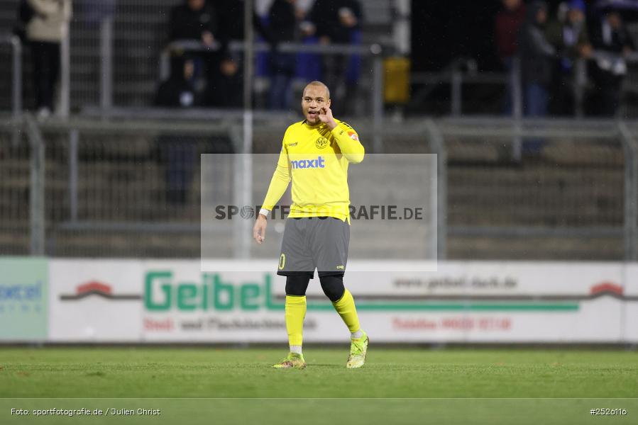 sport, action, Stadion am Schönbusch, SpVgg Bayreuth, SVA, SV Viktoria Aschaffenburg, Regionalliga Bayern, Fussball, BFV, BAY, Aschaffenburg, 28.11.2025, 20. Spieltag - Bild-ID: 2526116