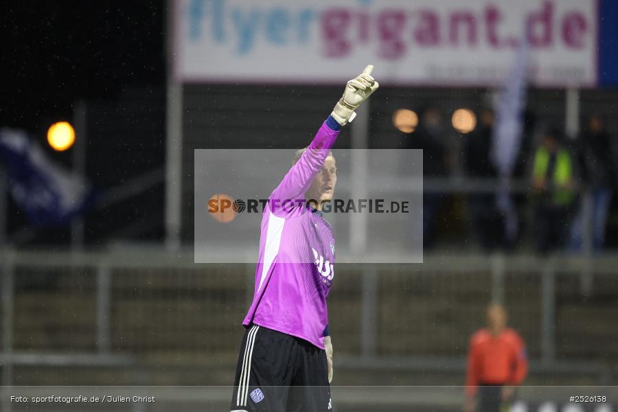 sport, action, Stadion am Schönbusch, SpVgg Bayreuth, SVA, SV Viktoria Aschaffenburg, Regionalliga Bayern, Fussball, BFV, BAY, Aschaffenburg, 28.11.2025, 20. Spieltag - Bild-ID: 2526138