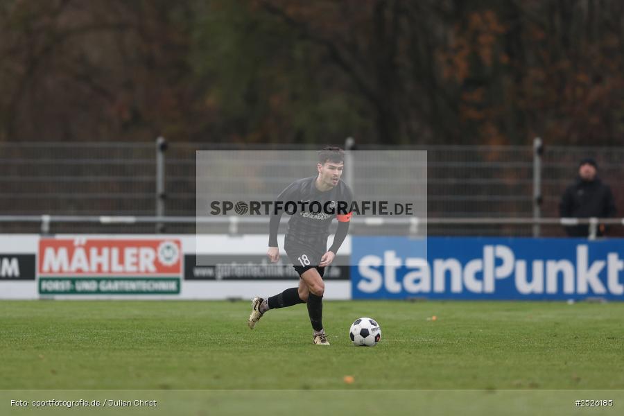 sport, action, TSV Mönchröden, TSV Karlburg, MÖN, Landesliga Nordwest, Karlburg, KAR, Fussball, Fundamentum Sportpark, BFV, 29.11.2025, 22. Spieltag - Bild-ID: 2526185