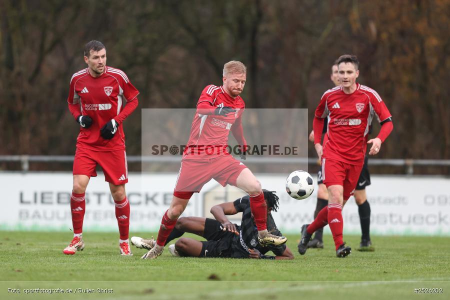 sport, action, TSV Mönchröden, TSV Karlburg, MÖN, Landesliga Nordwest, Karlburg, KAR, Fussball, Fundamentum Sportpark, BFV, 29.11.2025, 22. Spieltag - Bild-ID: 2526202
