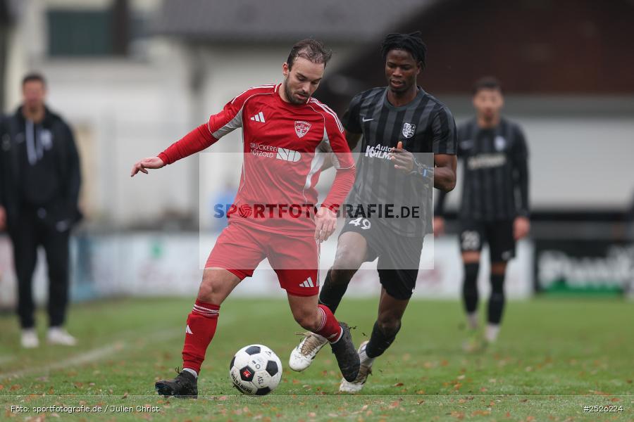 sport, action, TSV Mönchröden, TSV Karlburg, MÖN, Landesliga Nordwest, Karlburg, KAR, Fussball, Fundamentum Sportpark, BFV, 29.11.2025, 22. Spieltag - Bild-ID: 2526224